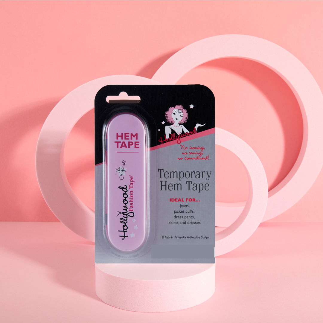 fashion tape to shorten dress Amazon.com: Iron-on Hem Clothing Tape 2 Rolls Adhesive Hem Tape 1 Inch x 5.5 Yards Pants Fabric Tape No Sew Iron on Hemming Tape Fabric Fusing Tape Roll for Sewing Pants Dress