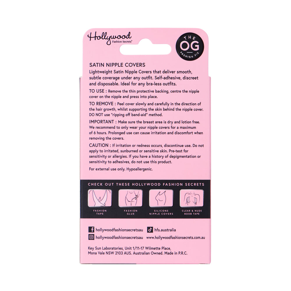 Satin Nipple Covers